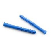 Дюбель распорный с шипами, серый 8x50