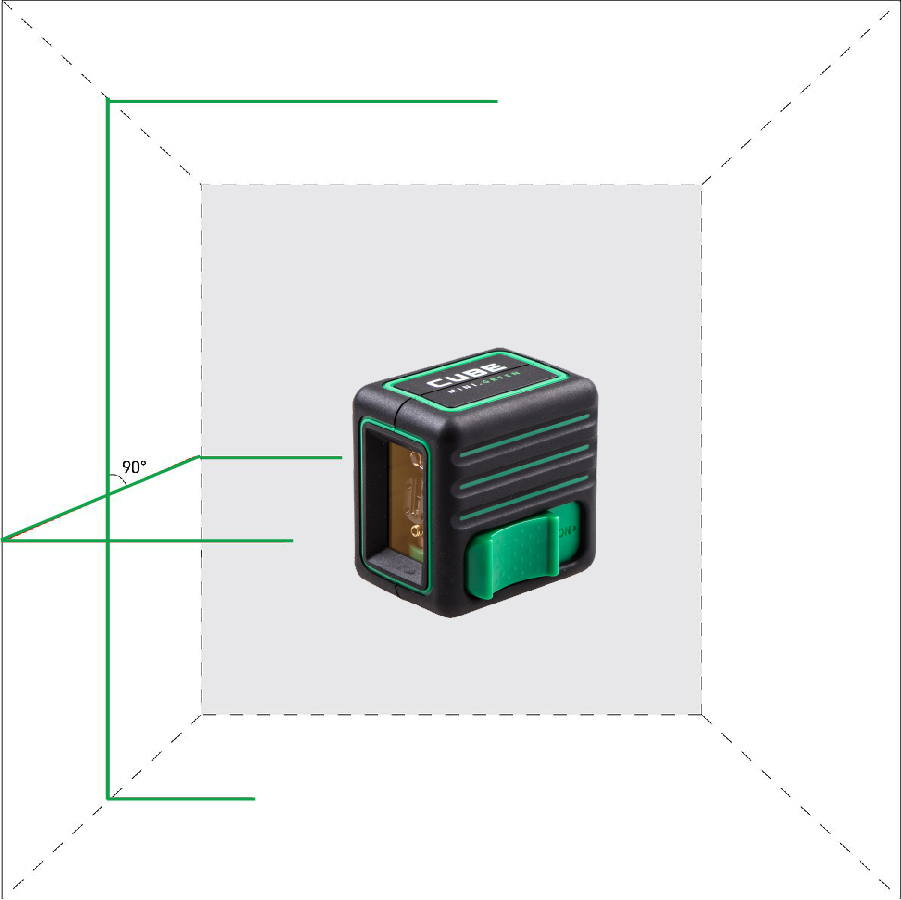 Построитель лазерных плоскостей ADA Cube MINI Green Basic Edition