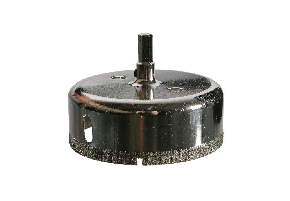 Коронка алмазн. По керам. Плитке и стеклу 80 х 55 мм,  с центрир. Сверл. Sturm!