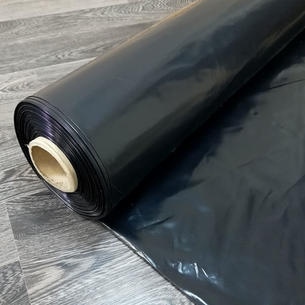 Пленка полиэтиленовая 3м х 100м TDSTELS черная 200 мкм