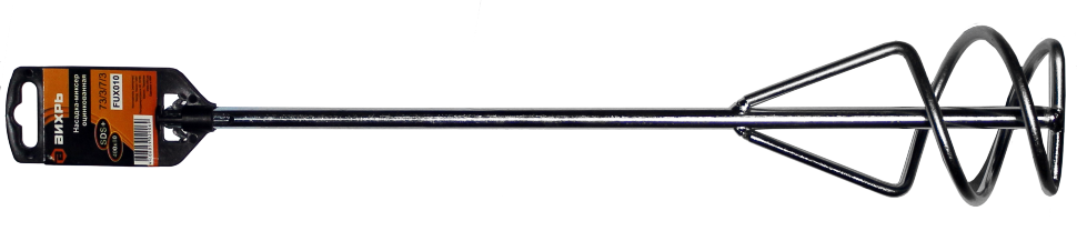 Насадка - миксер оцинкованная 400х80 мм SDS+ Вихрь