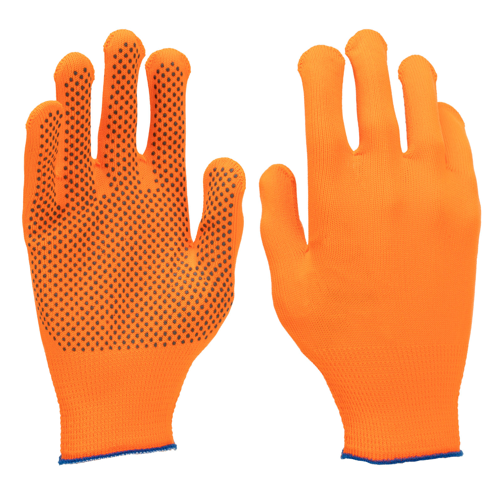 Перчатки в наборе, 4 пары, цвета в ассортименте, ПВХ точка, L, Россия// Palisad