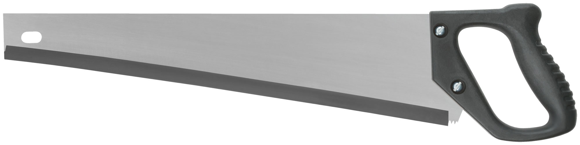 Ножовка по дереву "Эконом", мелкий зуб, шаг 3 мм, пластиковая ручка, 400 мм