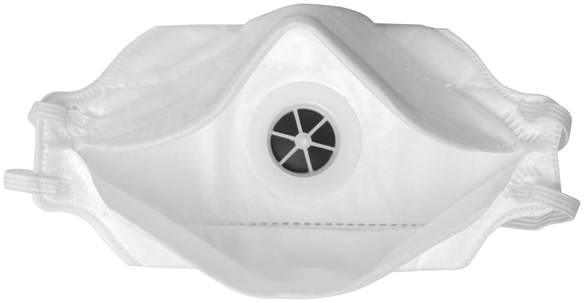 Полумаска фильтрующая, FFP3, складная (трехпанельная), 4-х слойная, с клапаном, Профи