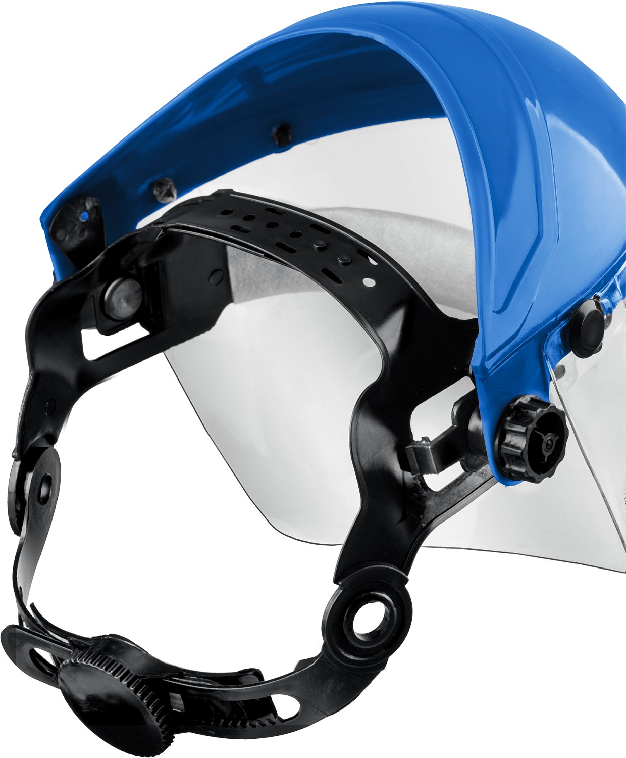 СИБИН экран 200х400мм, поликарбонат 2мм, с храповиком, защитный лицевой щиток (11086)