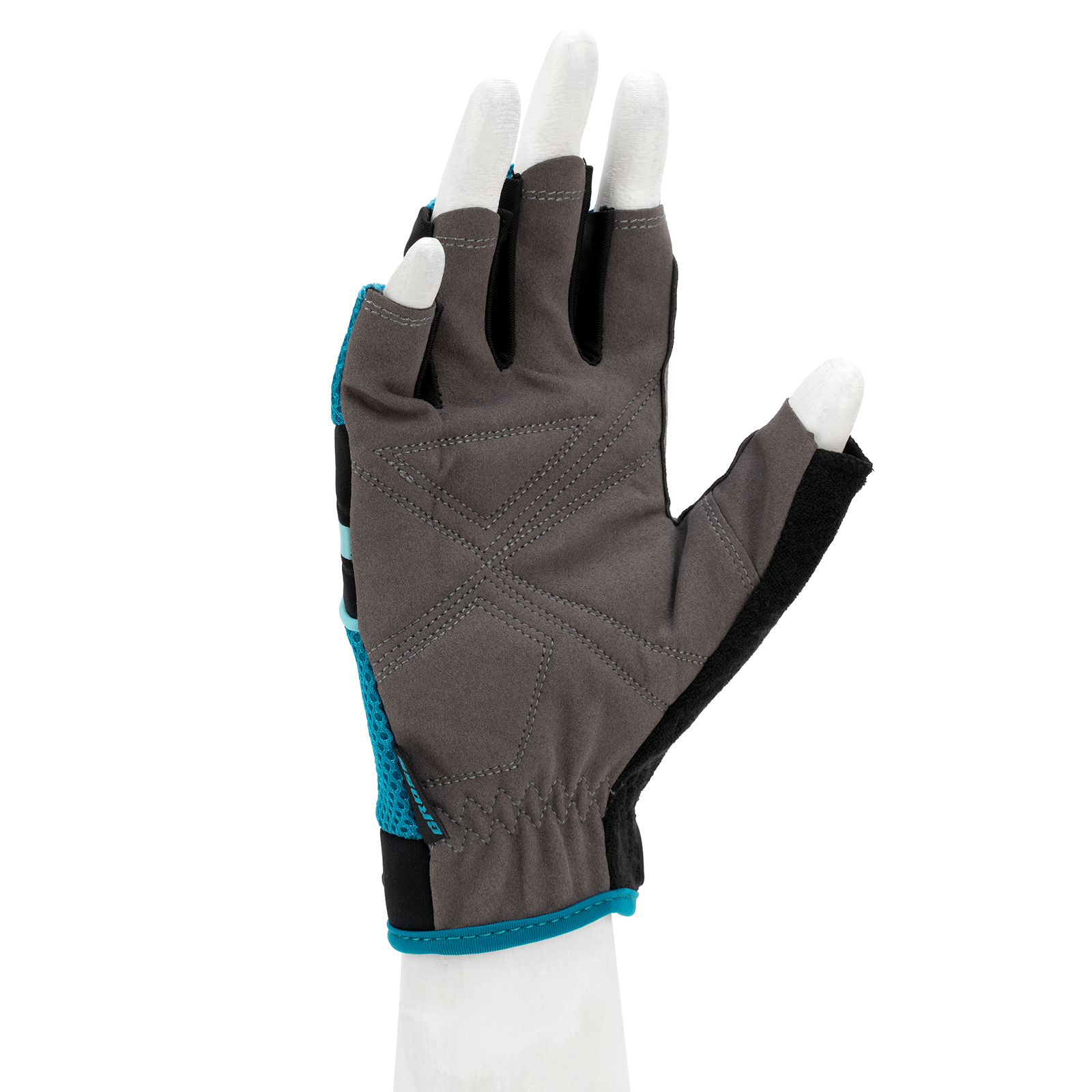 Перчатки комбинированные облегченные, открытые пальцы, AKTIV, размер L (9) Gross