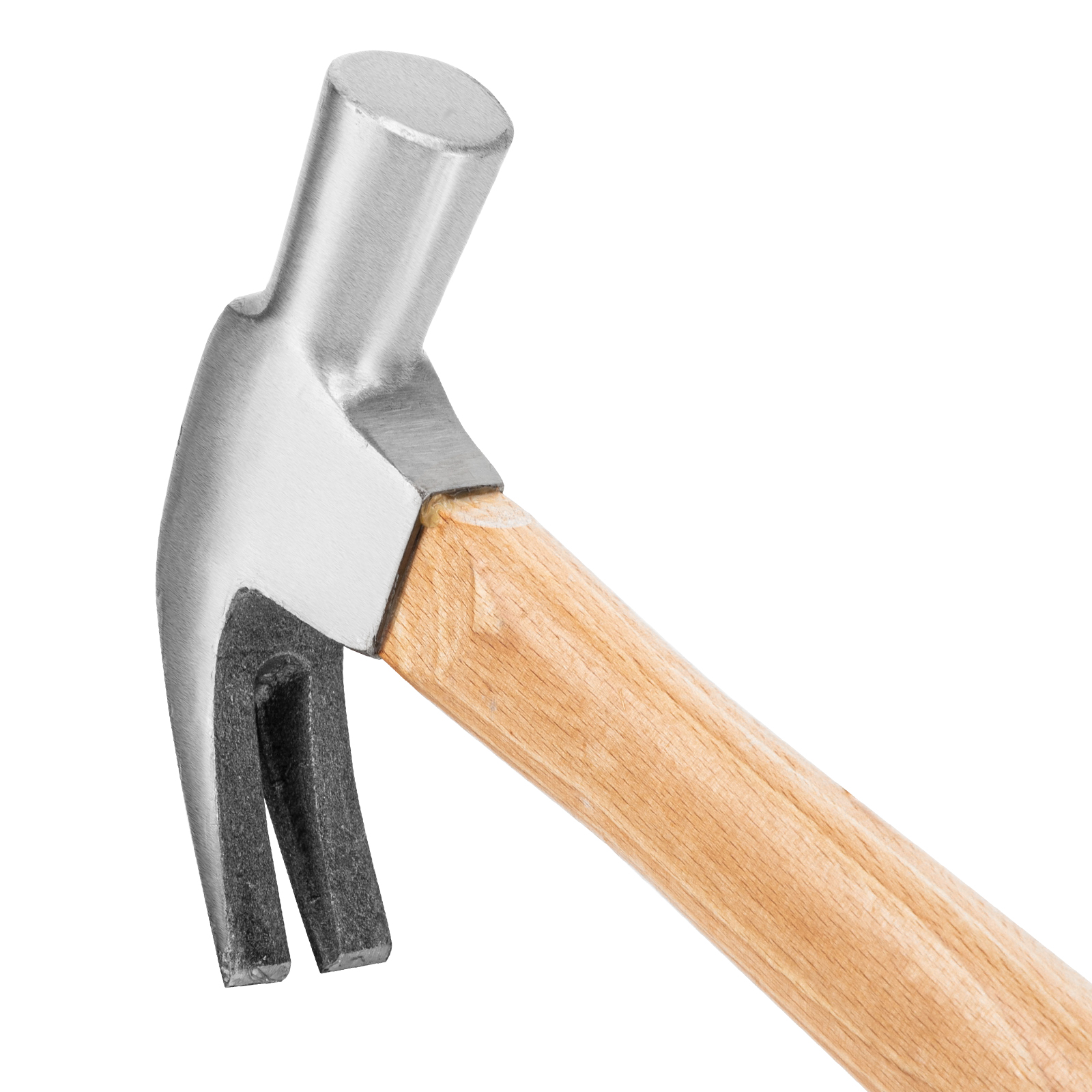Молоток-гвоздодер, 560 г, боек 29 мм, деревянная рукоятка Sparta