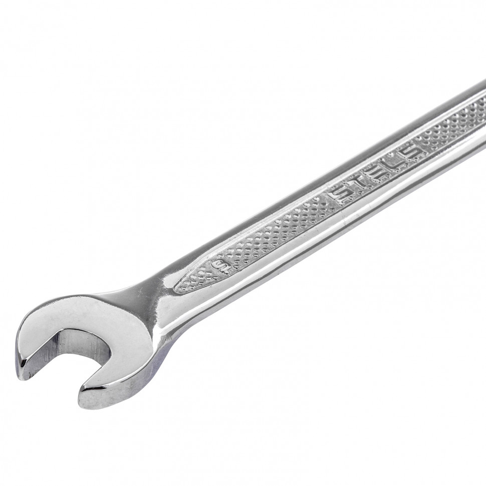 Ключ комбинированный, 9 мм, CrV, антислип Stels