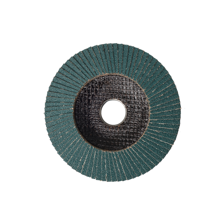 Круг зачистной лепестковый ЦИРКОНИЕВЫЙ 125х22, зерно 80, Hanskonner