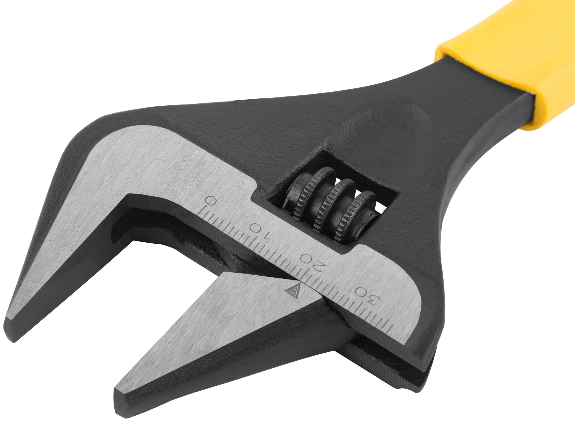 Ключ разводной "Эталон", CrV, узкие губки, шкала, экстра увелич.захват, прорезин.ручка  200 мм ( 39 мм )