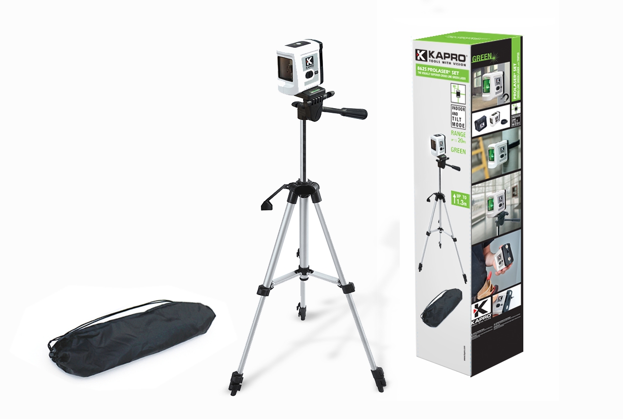 862G-набор Kapro лазерный нивелир зеленый