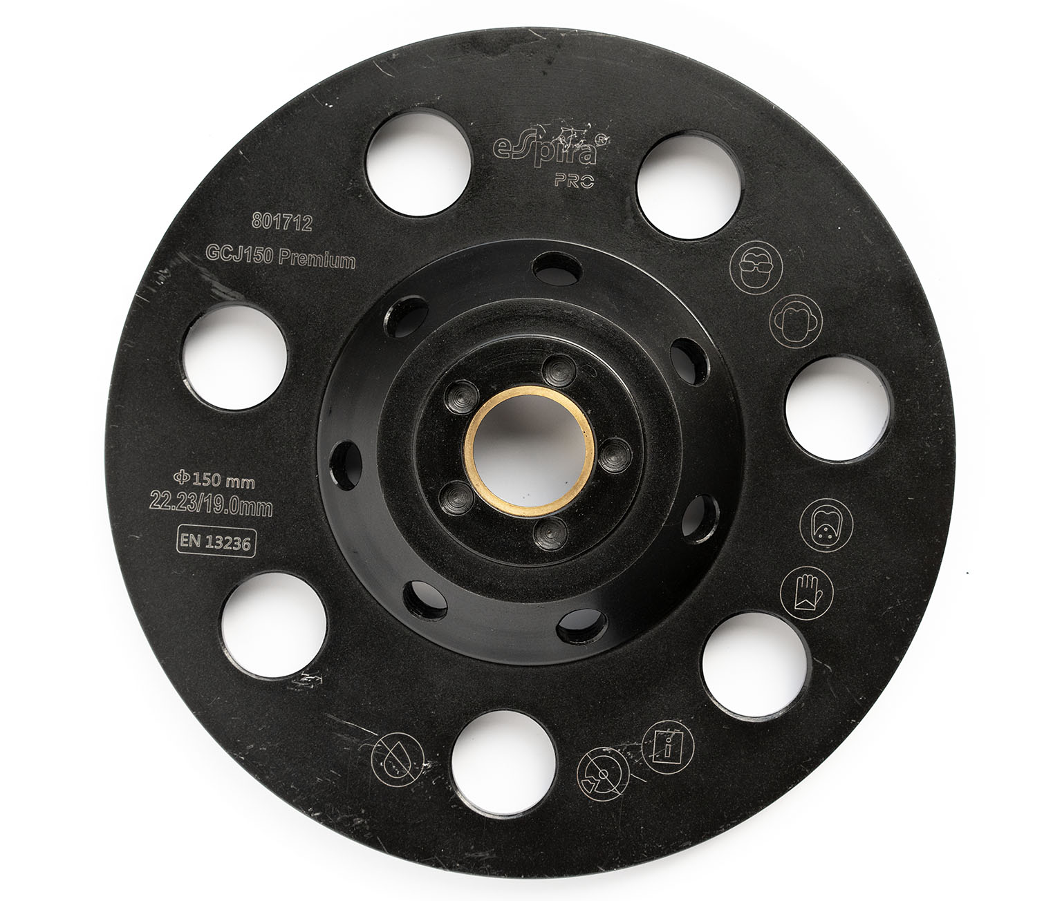 Алмазная чашка Espira «Бумеранг» GCJ Pro  150*22.23/19.0*5