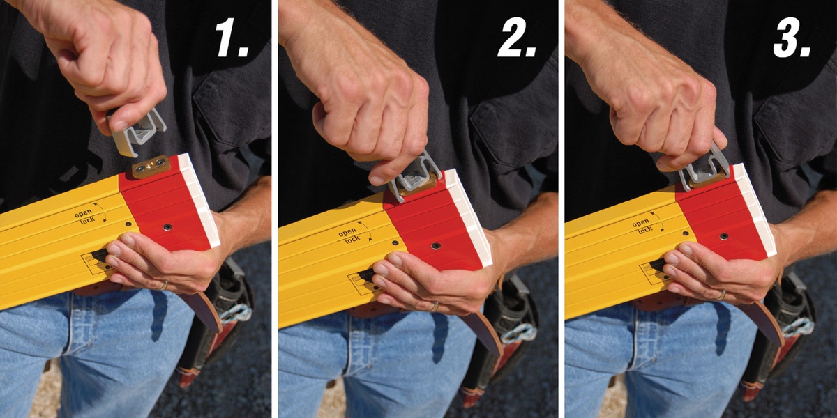 Уровень Stabila тип 106ТМ, раздвижной, 216-379см (2верт., 1гориз., точн. 0,5 мм/м)