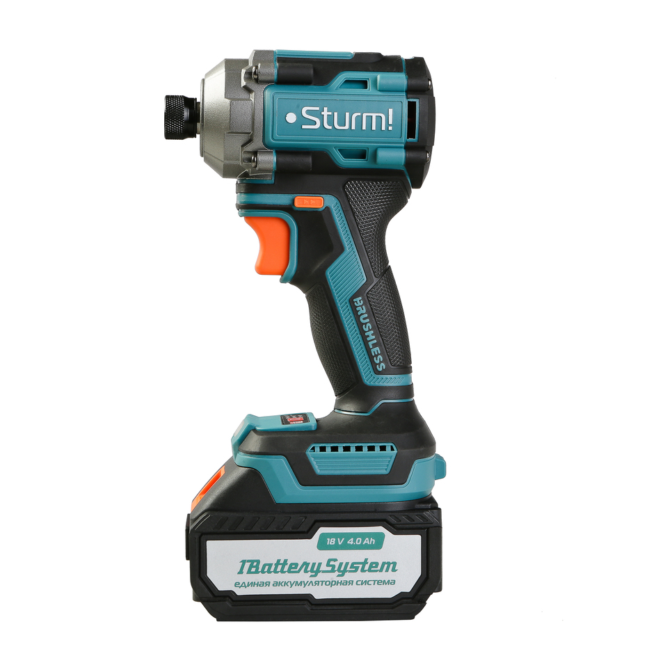 CD250H Винтоверт ударн б/щ Sturm!, 18В, 1BatterySystem, 250Нм, 1/4", 1x4.0Ач, кейс