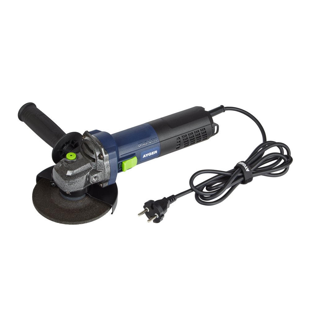 Угловая шлифмашина AYGER AG1400/125BL