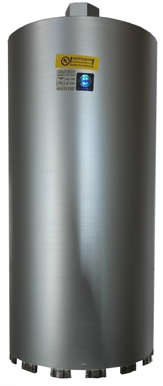 Коронка алмазная 200*450 Hilberg Laser 1 1/4 UNC HD723