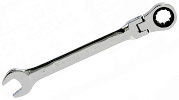 Ключ комбинированный, 27 мм, CrV, антислип Stels
